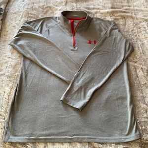 Under armor heat gear half zip